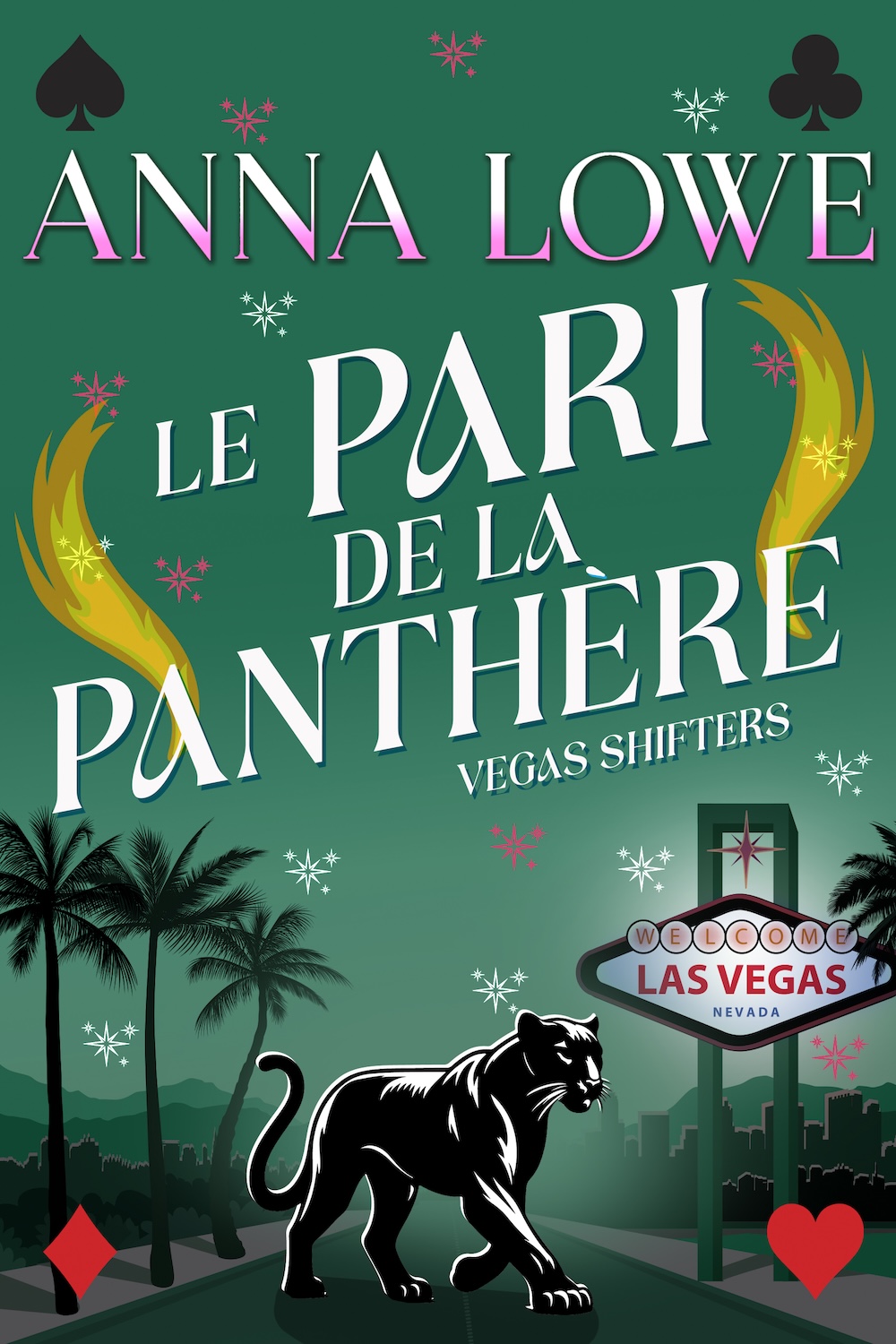 Le pari de la panthère Cover