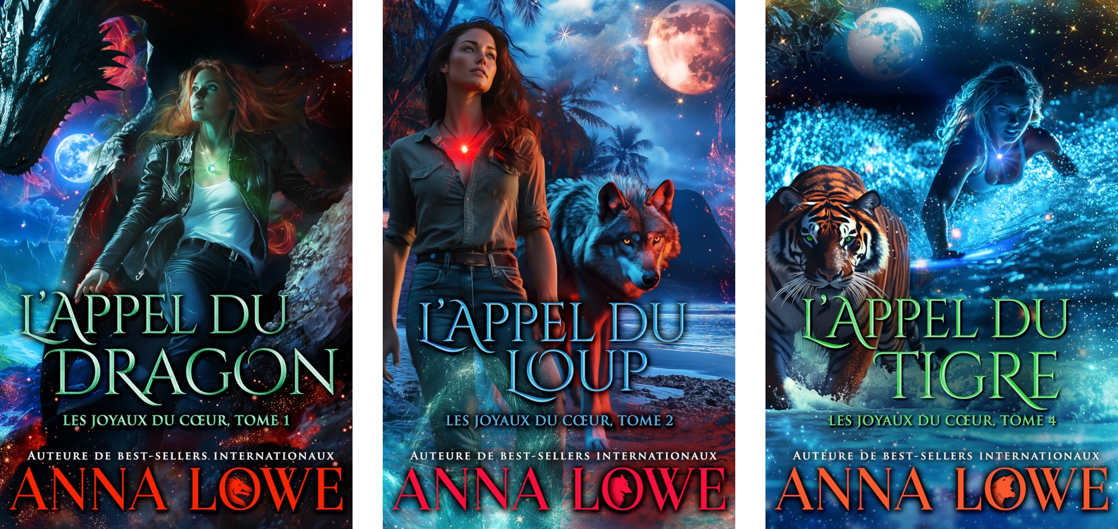 Aloha Shifters - Les Joyaux du cœur (6 tomes) Umschlagbild